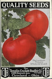 Cover of: Quality seeds: [season of 1921]