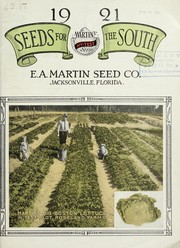 Cover of: Seeds for the south: 1921