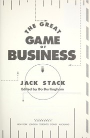 The great game of business by J. Stack