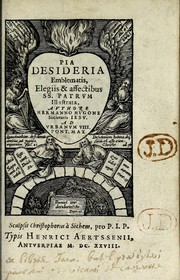 Cover of: Pia desideria by Herman Hugo