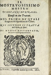Cover of: Il mostruosissimo mostro by Giovanni de' Rinaldi