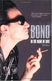 Cover of: Bono by Mick Wall