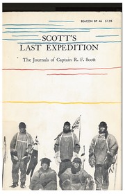 Cover of: Scott's last expedition by Robert Falcon Scott