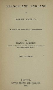 Cover of: Montacalm and Wolfe