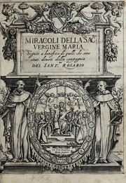 Miracoli della Sac.ma Vergine Maria by Giacomo Franco