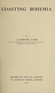 Cover of: Coasting Bohemia by J. Comyns Carr