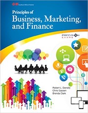 Cover of: Principles of Business, Marketing, and Finance by 