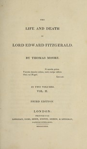 Cover of: The life and death of Lord Edward Fitzgerald