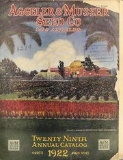 Cover of: Twenty ninth annual catalog, 1922