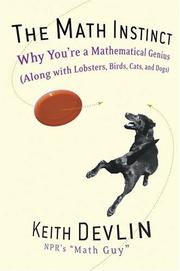 Cover of: The Math Instinct by Keith Devlin