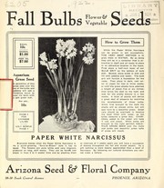 Cover of: Fall bulbs, flower & vegetable seeds