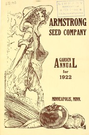 Garden annual for 1922 by Armstrong Seed Company