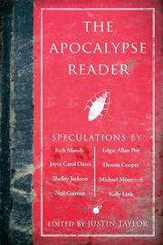 Cover of: The Apocalypse Reader by Justin Taylor