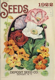 Cover of: Seeds 1922