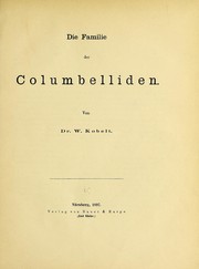 Cover of: Die Familie der Columbelliden