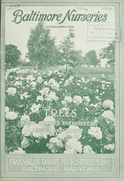Cover of: Trees, hardy shrubs, evergreens, vines and roses