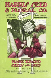 Cover of: Hare brand seeds for 1922