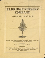 Cover of: Eldridge Nursery Company [price list]