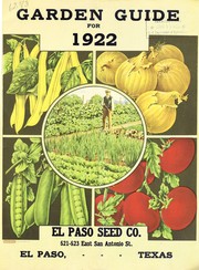 Cover of: Garden guide for 1922