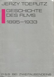 Geschichte des Films by Jerzy Toeplitz