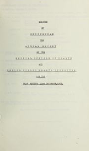 [Report 1968] by Chippenham (Wiltshire, England). Borough Council