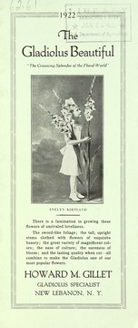 Cover of: The gladiolus beautiful: 1922