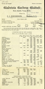 Cover of: Fall trade list: 1922-23