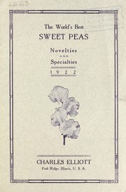 World's best sweet peas by Charles Elliott (Firm)