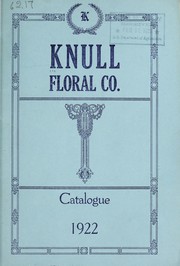 Cover of: Catalogue 1922