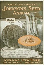 Cover of: Johnson's seed annual: 1922