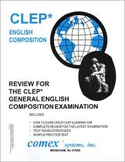 Cover of: Review for the CLEP General English Composition Examination (Review for Clep General English Composition Examination)