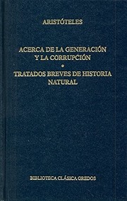 Cover of: Acerca de la generación y la corrupción by 