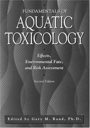 Fundamentals of Aquatic Toxicology by Gary M. Rand