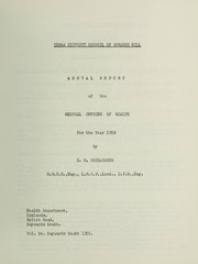 [Report 1958] by Burgess Hill (England). Urban District Council. nb2010028436