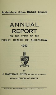 [Report 1940-1941] by Audenshaw (England). Urban District Council