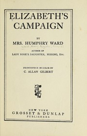 Cover of: Elizabeth's campaign