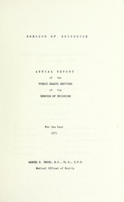 Cover of: [Report 1971]