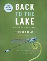 Cover of: Back to the Lake: A Reader and Guide (Third High School Edition)