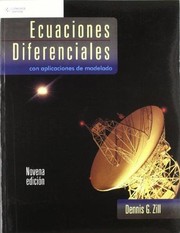 Cover of: Ecuaciones diferenciales con aplicaciones de modelado. by 