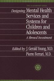 Cover of Designing Mental Health Services For Children And Adolescent