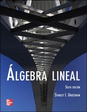 Cover of: Algebra lineal