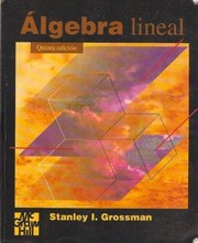 Cover of: Álgebra lineal.