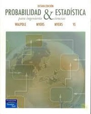 Cover of: Probabilidad y estadística para ingeniería y ciencias by 