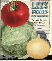 Cover of: Lee's seeds: spring 1922