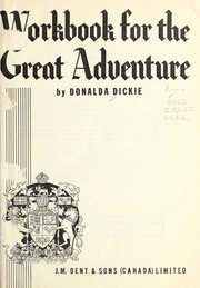 Cover of: The great adventure: an illustrated history of Canada for young Canadians