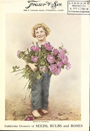 Cover of: Fraser & Son [catalog]: California growers of seeds, bulbs and roses