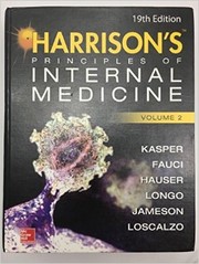 Cover of: Harrison's principles of internal medicine. - 19. edición by 