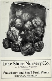 Cover of: Lake Shore Nursery Co., J.N. Williams, proprietor, growers of strawberry and small fruit plants