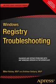 Cover of: Windows Registry Troubleshooting | 