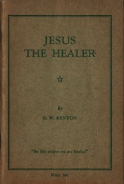 Cover of: Jesus the Healer by 